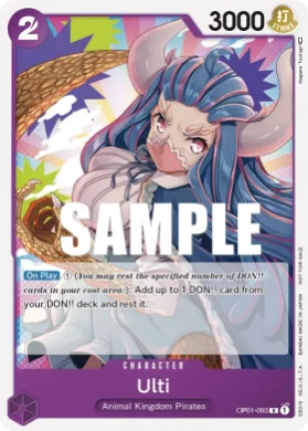 Ulti (UP OP01-093) Unnumbered Promos