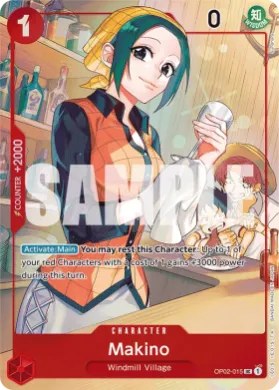 Makino (UP OP02-015) Unnumbered Promos