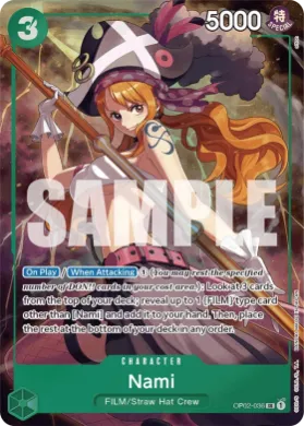 Nami (UP OP02-036) Unnumbered Promos