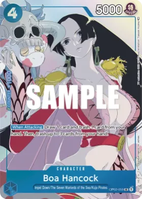 Boa Hancock (UP OP02-059) Unnumbered Promos