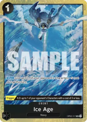 Ice Age (UP OP02-117) Unnumbered Promos