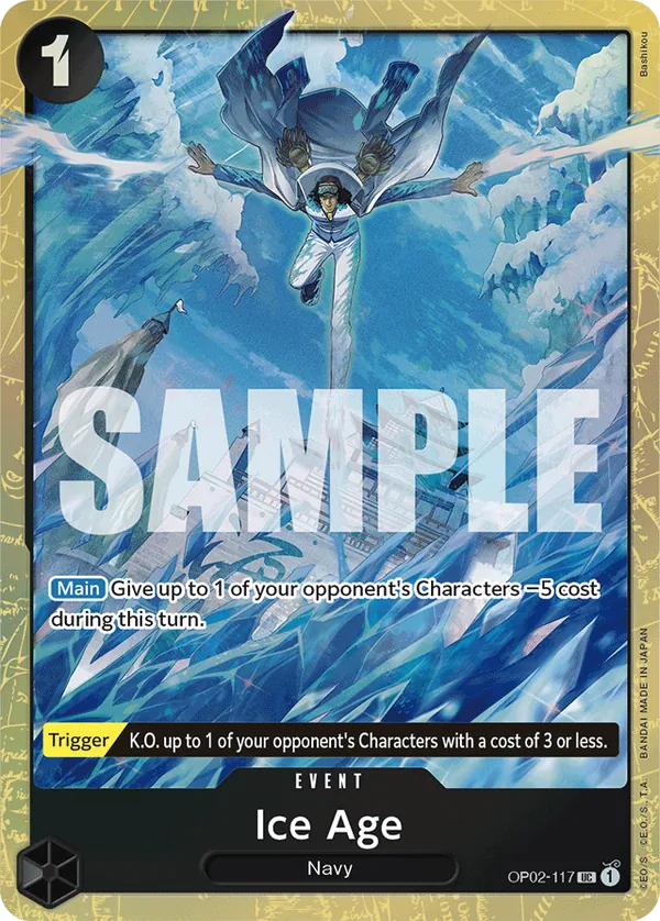 Ice Age OP02-117 One Piece card