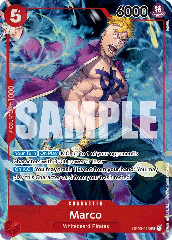 Marco OP03-013 One Piece card