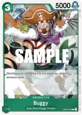 Buggy (UP OP03-032) Unnumbered Promos