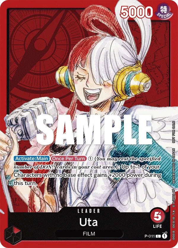 Uta P-011 One Piece card