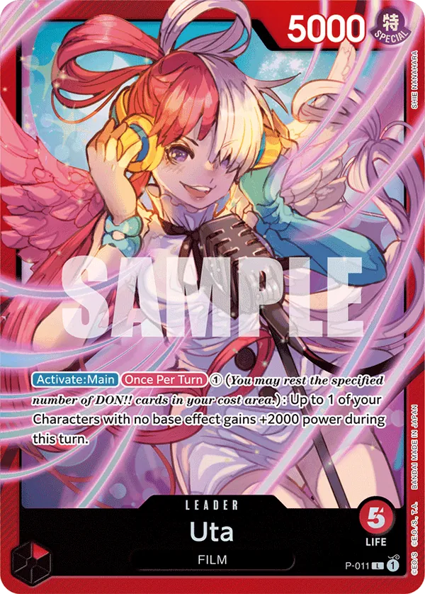 Uta P-011 One Piece card