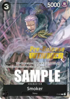 Smoker (P P-025) Promos