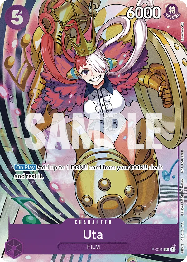 Uta P-031 One Piece card