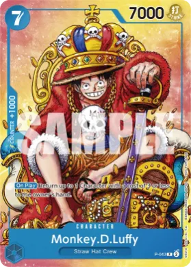 Monkey.D.Luffy (P P-043) Promos