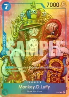 Monkey.D.Luffy (P P-043) Promos