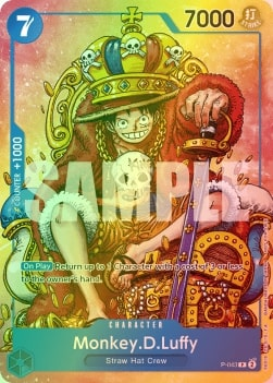 Monkey.D.Luffy P-043 One Piece card