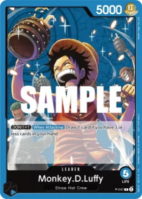 Monkey.D.Luffy (P P-047) Promos