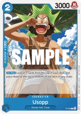 Usopp (P P-049) Promos