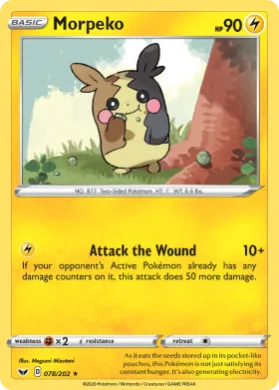 Morpeko (SSH 78) Sword & Shield