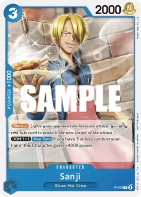 Sanji (P P-050) Promos
