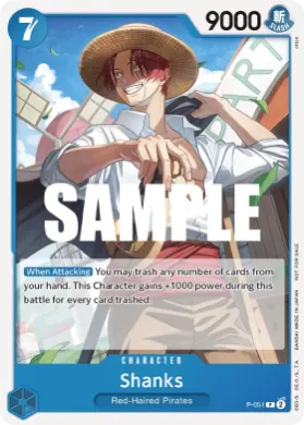 Shanks (P P-051) Promos