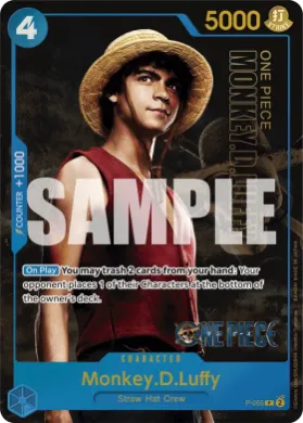 Monkey.D.Luffy (P P-055) Promos