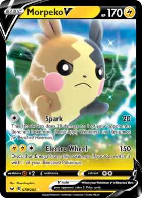Morpeko V (SSH 79) Sword & Shield