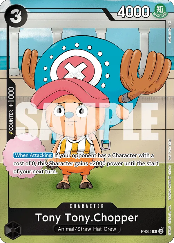 Tony Tony.Chopper P-065 One Piece card