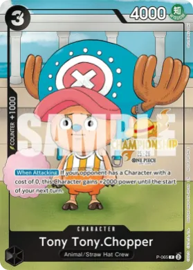 Tony Tony.Chopper (P P-065) Promos