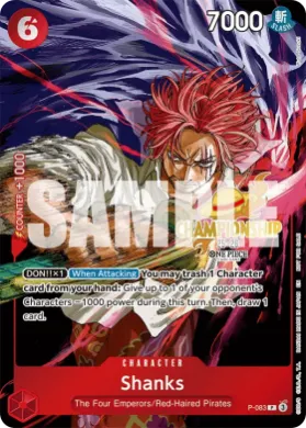 Shanks (P P-083) Promos