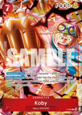 Koby (P P-092) Promos