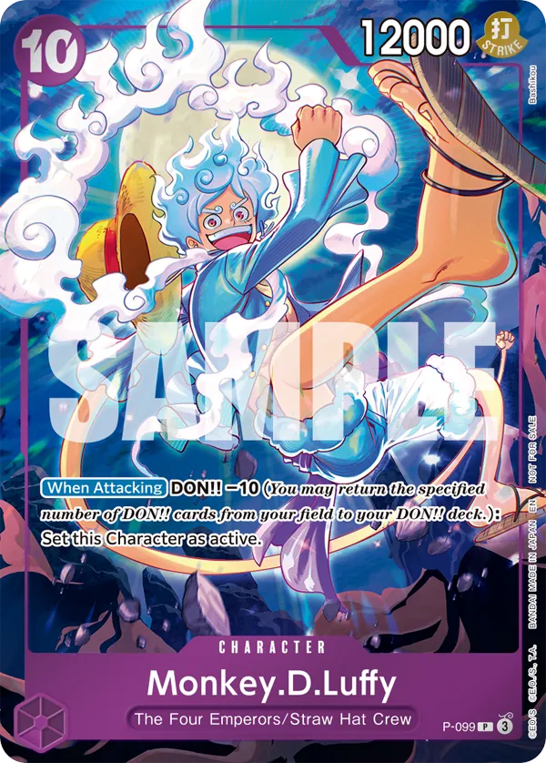 Monkey.D.Luffy P-099 One Piece card