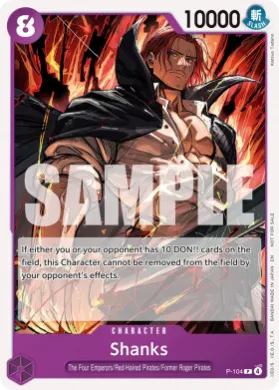 Shanks (P P-104) Promos