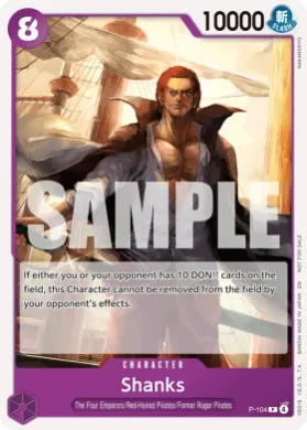 Shanks (P P-104) Promos