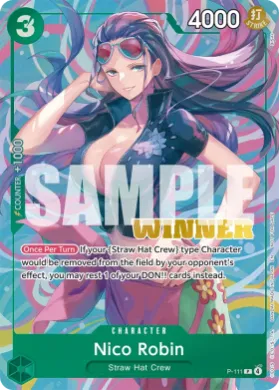Nico Robin (P P-111) Promos