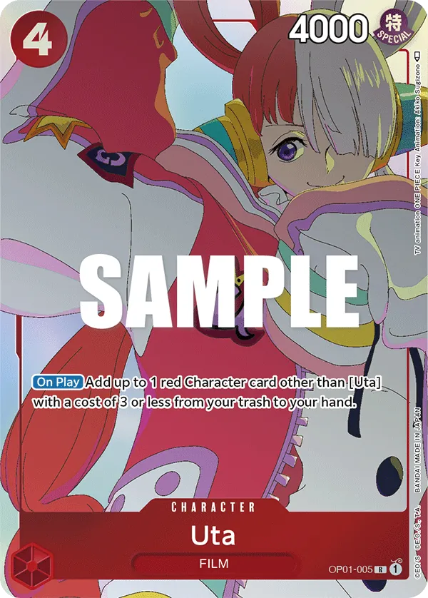 Uta OP01-005 One Piece card