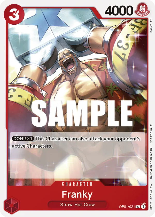 Franky OP01-021 One Piece card