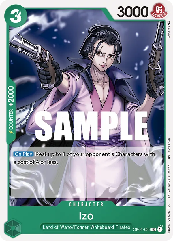 Izo OP01-033 One Piece card