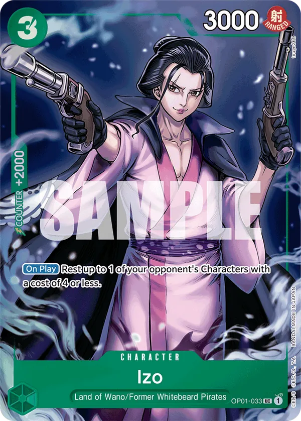 Izo OP01-033 One Piece card