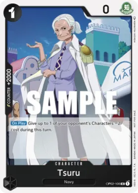 Tsuru (UP OP02-106) Unnumbered Promos