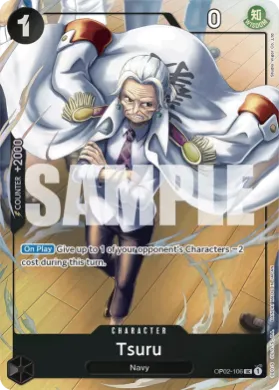 Tsuru (UP OP02-106) Unnumbered Promos