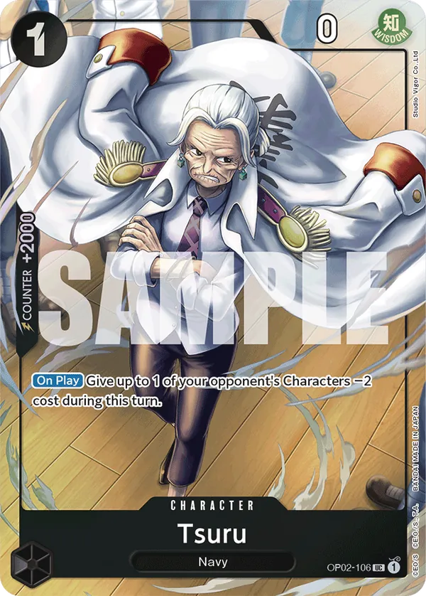 Tsuru OP02-106 One Piece card