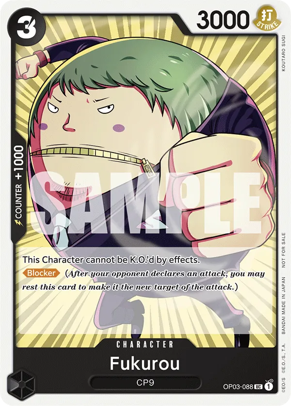 Fukurou OP03-088 One Piece card