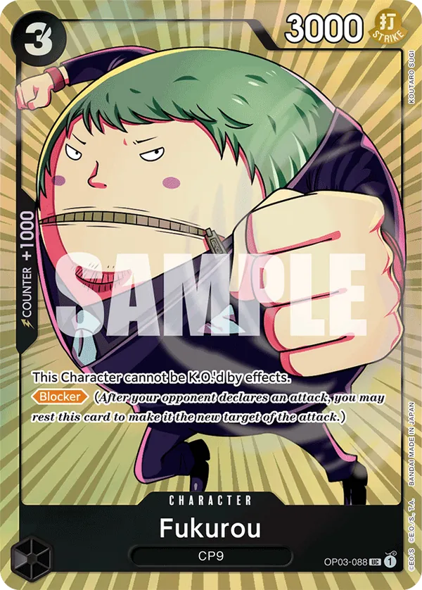 Fukurou OP03-088 One Piece card