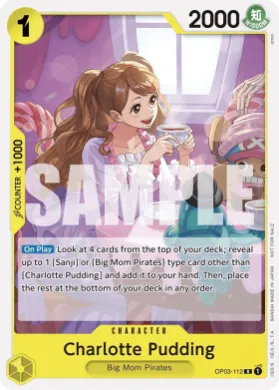 Charlotte Pudding (UP OP03-112) Unnumbered Promos