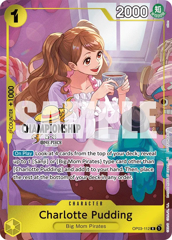 Charlotte Pudding OP03-112 One Piece card