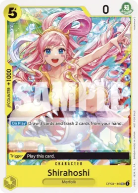 Shirahoshi (UP OP03-116) Unnumbered Promos