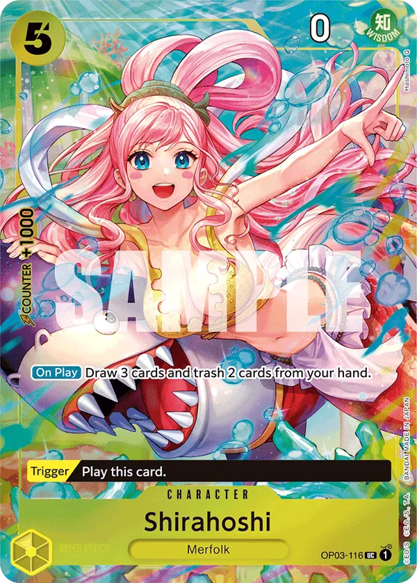 Shirahoshi OP03-116 One Piece card