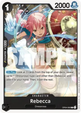 Rebecca (UP OP04-092) Unnumbered Promos