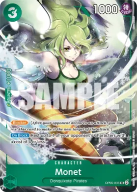 Monet (UP OP05-036) Unnumbered Promos