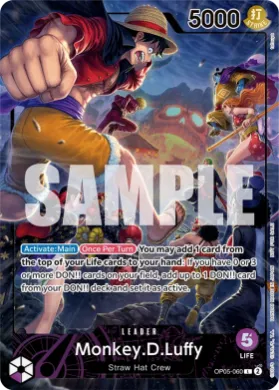 Monkey.D.Luffy (UP OP05-060) Unnumbered Promos