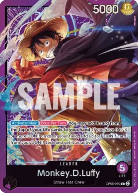 Monkey.D.Luffy (UP OP05-060) Unnumbered Promos