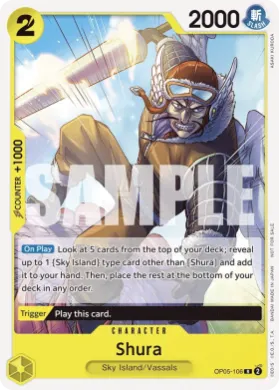 Shura (UP OP05-106) Unnumbered Promos