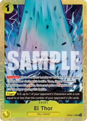 El Thor (UP OP05-114) Unnumbered Promos
