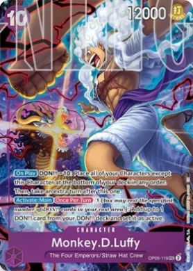 Monkey.D.Luffy (UP OP05-119) Unnumbered Promos